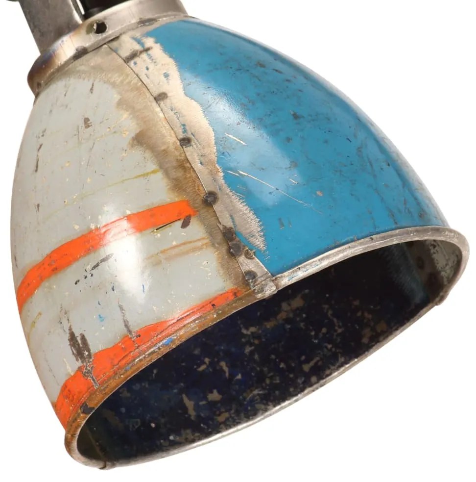 Candeeiro de parede redondo estilo industrial E27 multicor