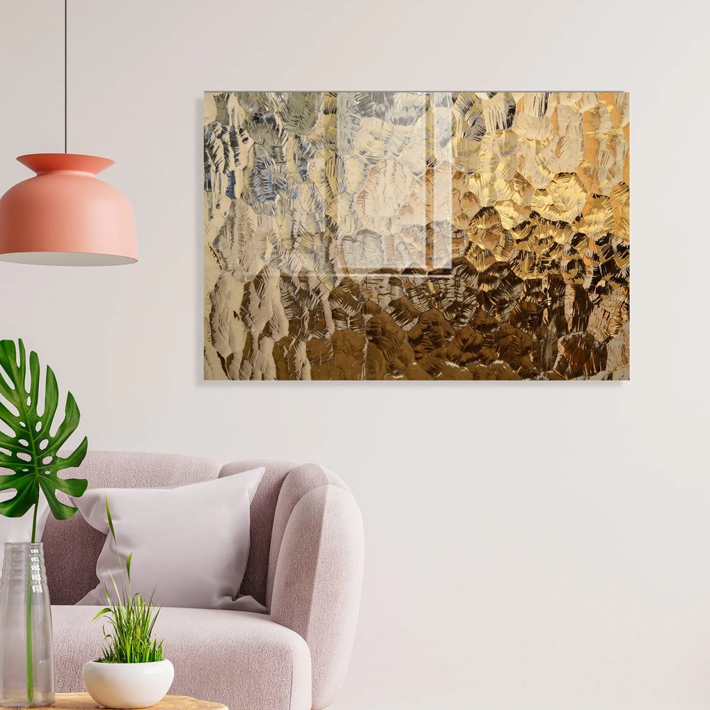Quadro Decorativo em Vidro Temperado UV-007 – Multicolor – 70 x 100 cm