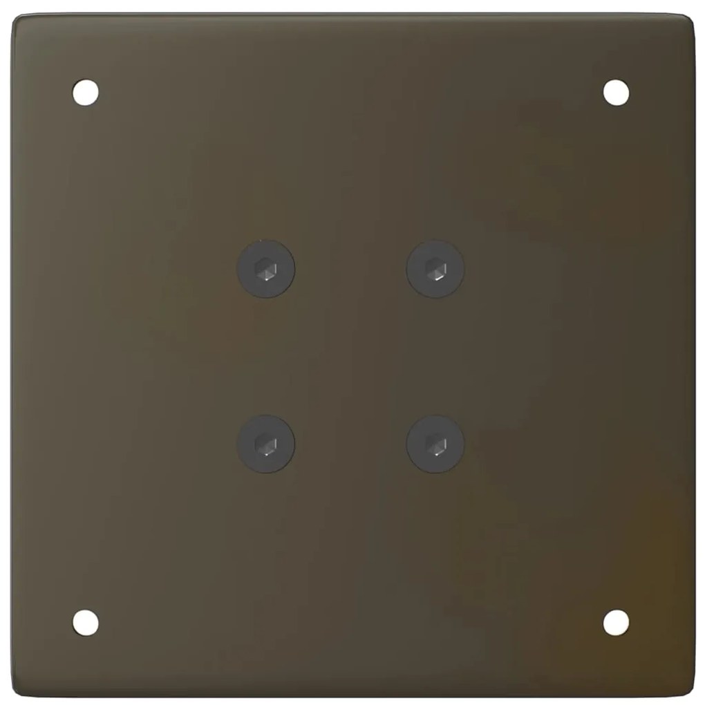 Pés para mesa de bar 4 peças aço natural 100-102 cm aço