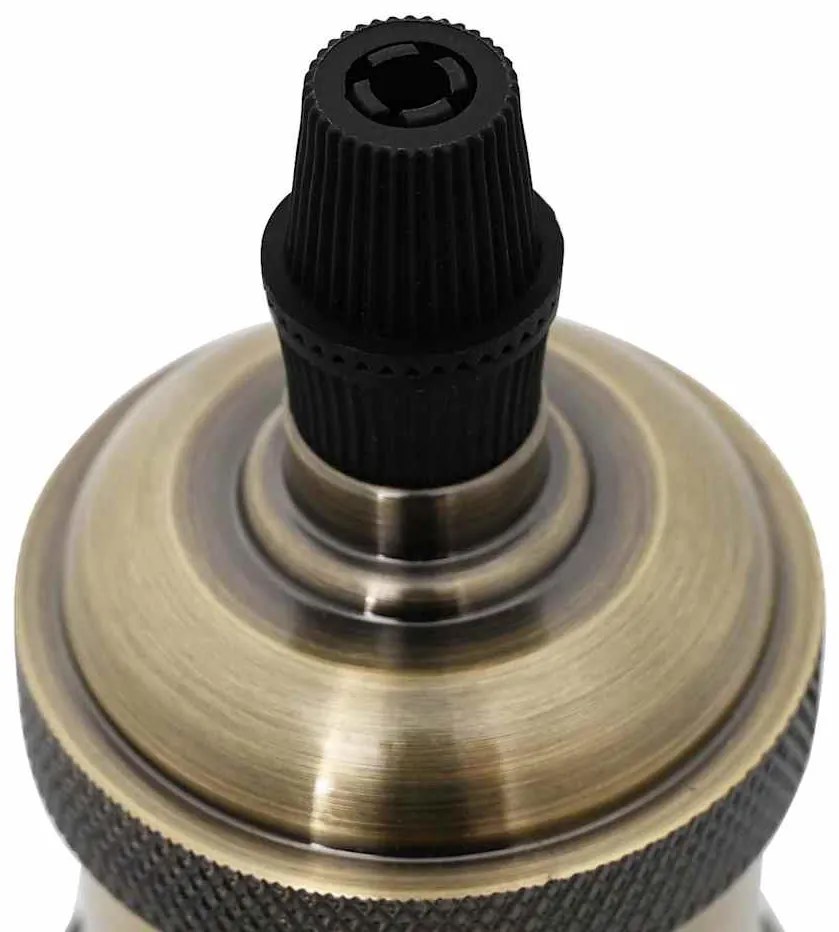 Casquilhos de lâmpadas 2 pcs Bronze E27