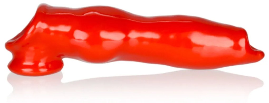 Capa peniana Oxballs Fido Vermelho