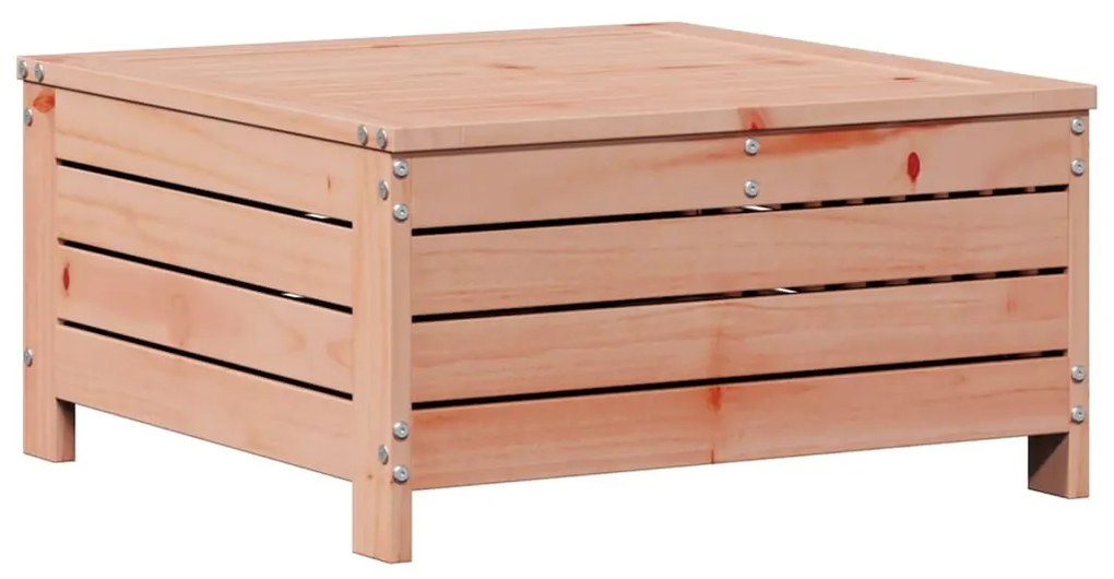 7 pcs conj. lounge jardim com almofadões madeira douglas maciça