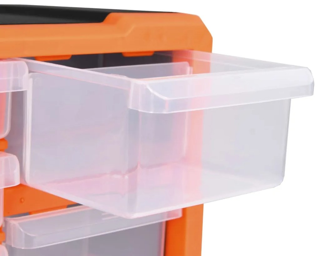 Caixa organizadora com 39 gavetas 38x16x47 cm
