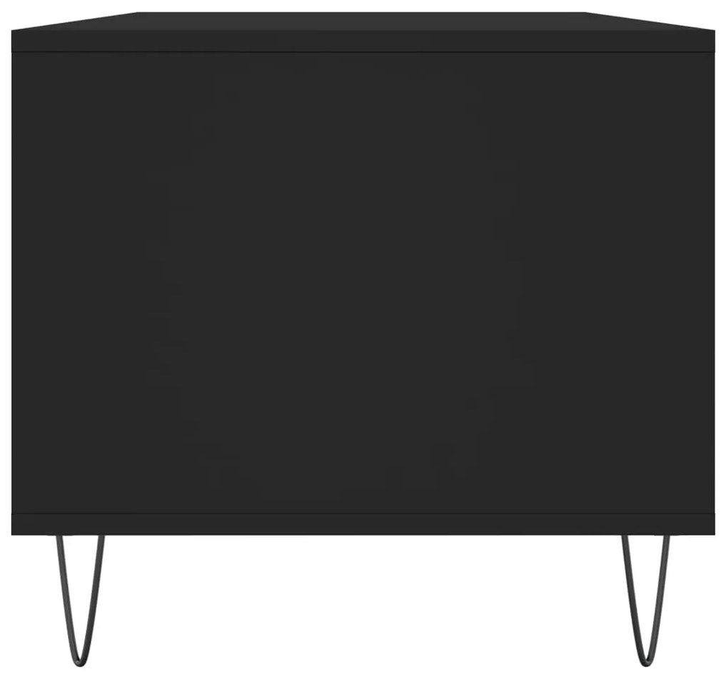 Mesa de centro 90x49x45 cm derivados de madeira preto