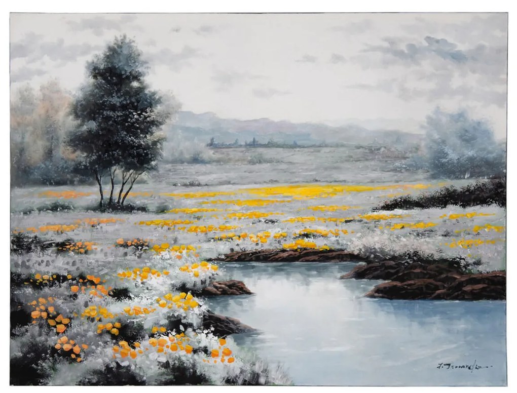 Tela Paisagem 120 X 3,5 X 90 cm