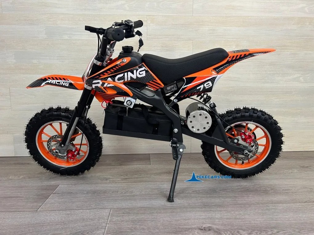 Mota elétrica para crianças 6 a 14 anos Dirk 36V 800W Laranja