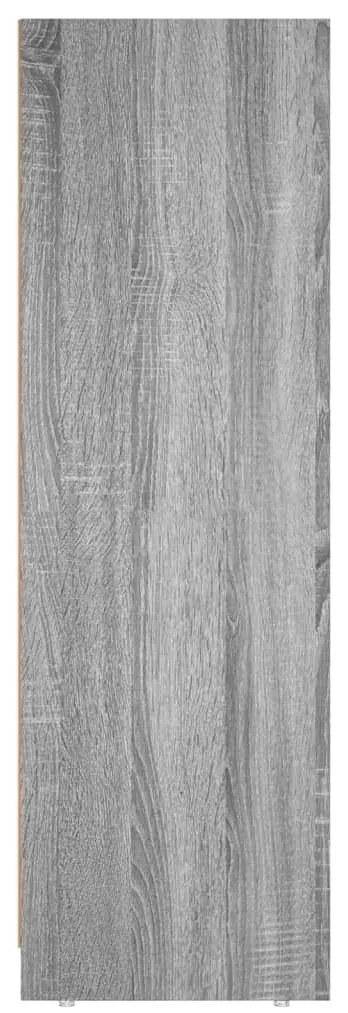 Armário WC 30x30x95 cm derivados de madeira cinzento sonoma