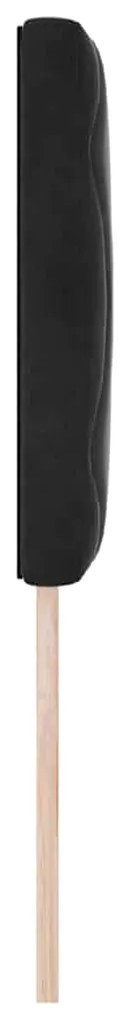 Cabeceira vidaXL Design Blocos Diamante Preto 80 cm Veludo