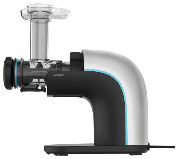 Liquidificador Cecotec de prensagem a frio Juice&Live 2000 EasyClean velocidade lenta 70 RPM, regulador de polpa, 3 níveis de mistura, tampa anti-gote