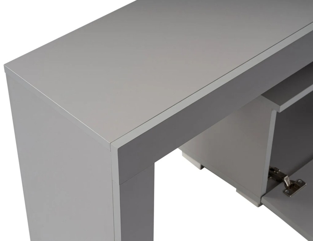Móvel TV Enclave – Cinzento – 180 cm x 50 cm x 31,3 cm
