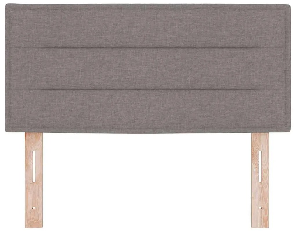 Cabeceira vidaXL Design Linhas Taupe 80 cm Tecido