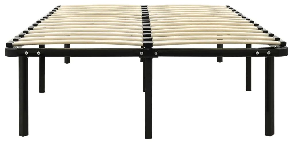Estrutura de cama 120x200 cm metal preto