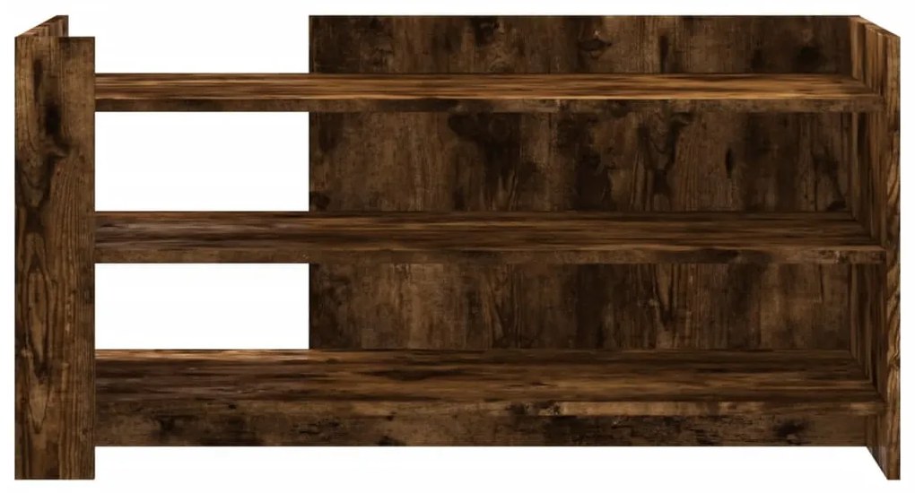 Mesa de centro 100x50x50cm derivados de madeira carvalho fumado