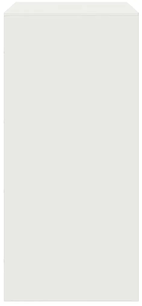 Aparador 67x39x83 cm aço branco