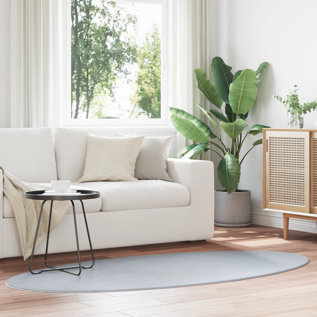 Tapetes vidaXL Cinza Polipropileno 120 x 170 cm Antiderrapante