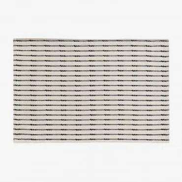 Toalhete Individual Em Algodão Oziel Beige Creme - Sklum