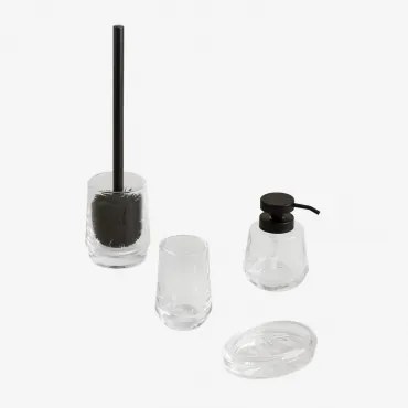 Conjunto De Banho Dailany Transparente - Sklum