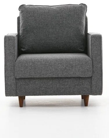 Sofá de 1 Lugar Eva – Cinzento – 85x82x90 cm