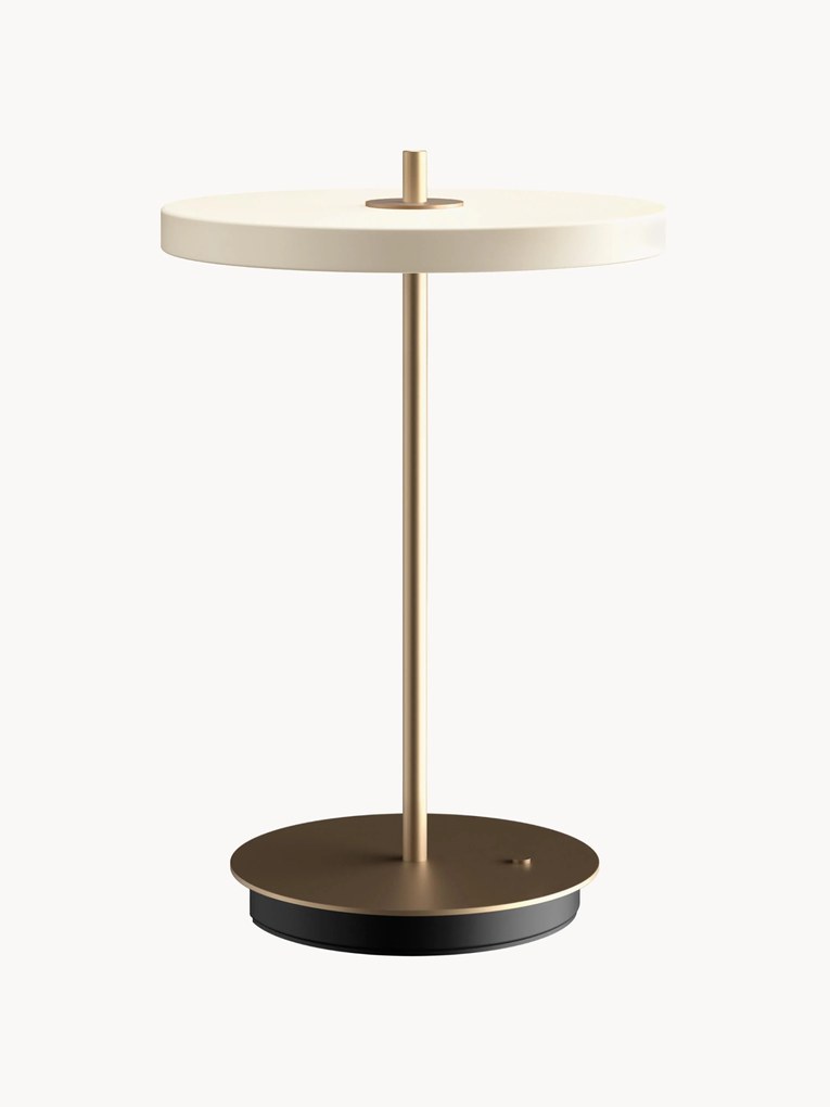 Candeeiro de mesa LED portátil regulável pequeno Asteria Move