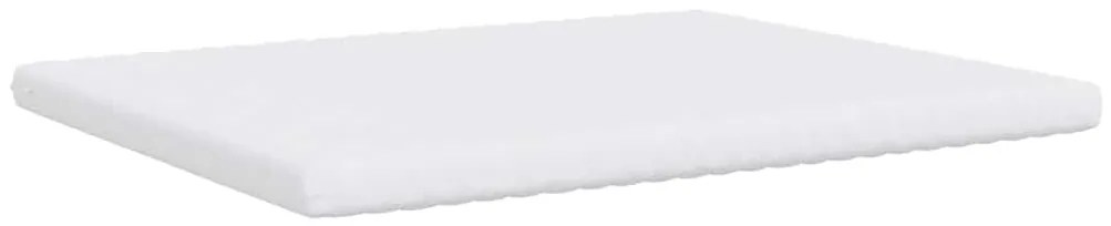 Colchão de espuma 200x210 cm 7 zonas dureza 20 ILD branco