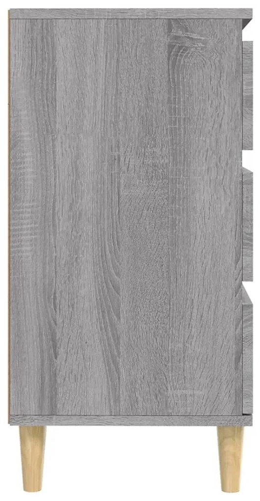 Aparador 60x35x70 cm derivados de madeira cinzento sonoma