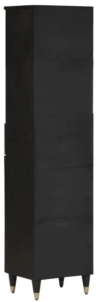 Armário de casa de banho 38x33x160 cm mangueira maciça
