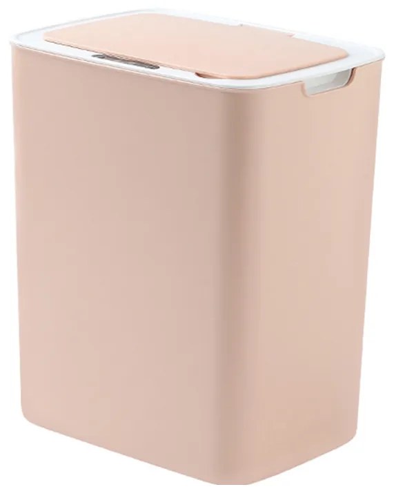 Caixote Lixo Inteligente Sensor 14L Rosa Biwond