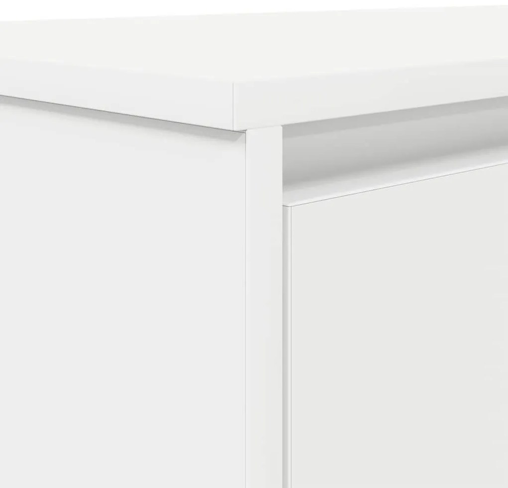 Secretária 120x42x76 cm derivados de madeira branco