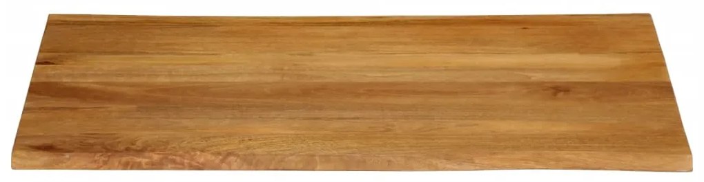 Tampo de mesa c/ borda viva 100x80x2,5 cm mangueira maciça