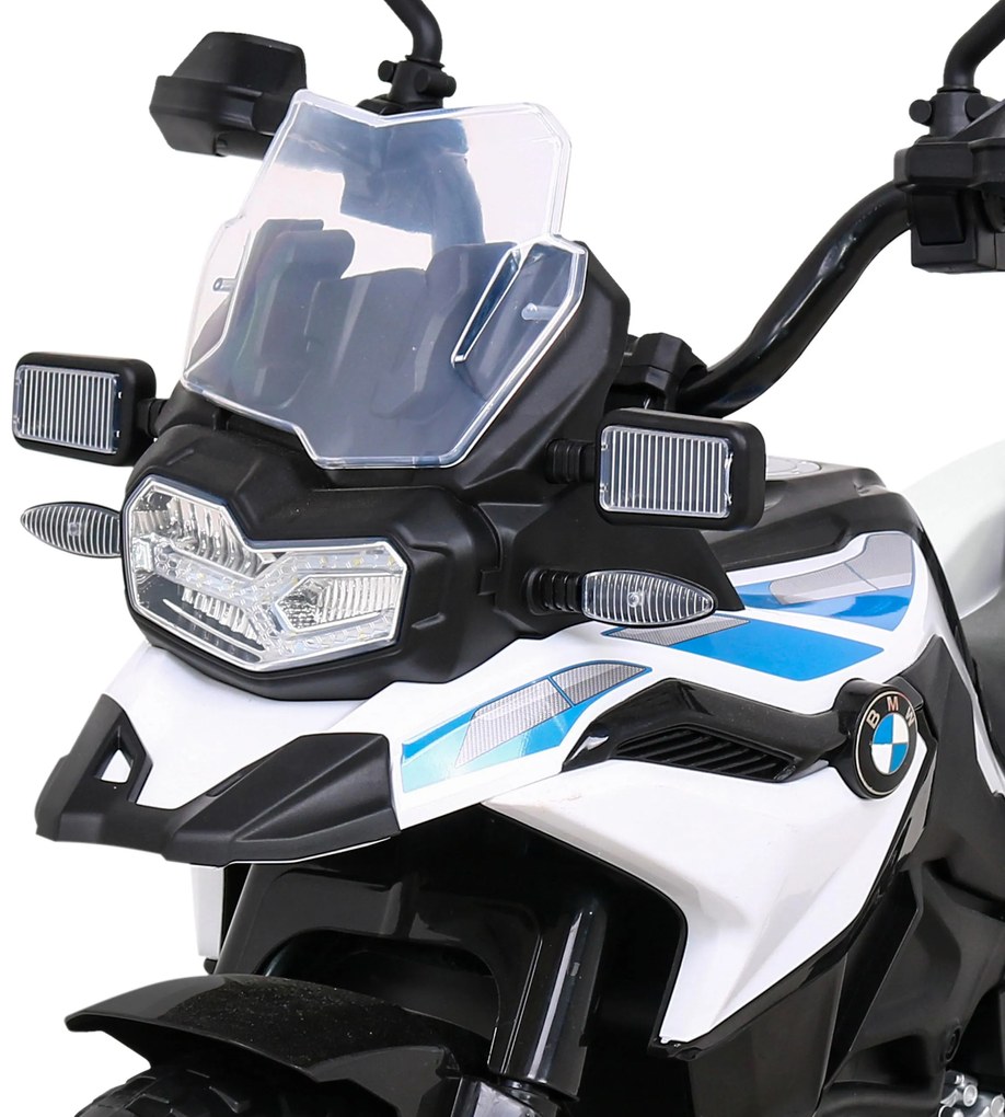 Mota elétrica para Crianças 12V BMW F850 GS Rodas Espuma EVA Policia