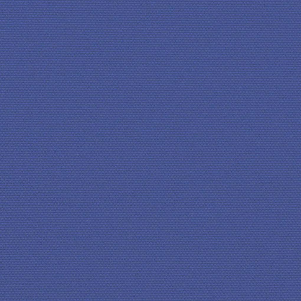 Toldo lateral retrátil 220x600 cm azul