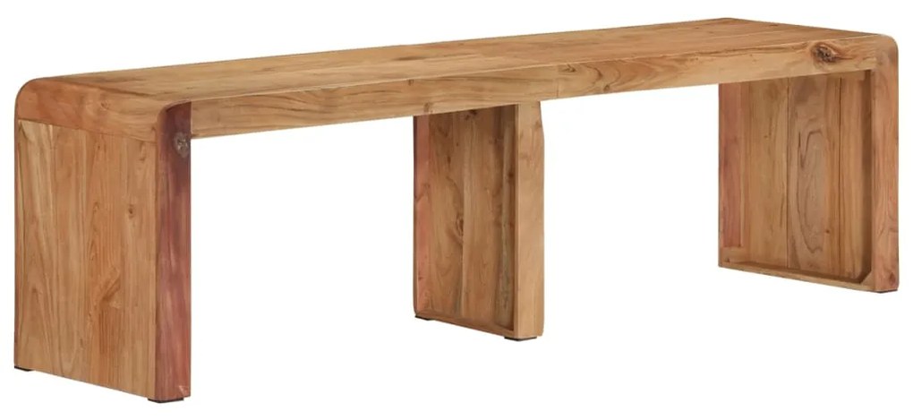 Banco 160x38x45 cm madeira de acácia maciça