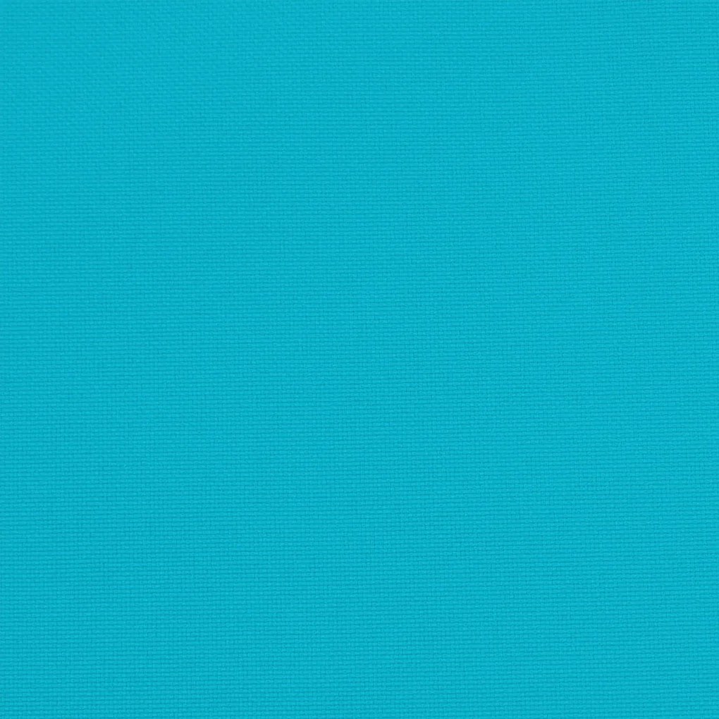 Almofadões p/ cadeira 2pcs 50x50x4cm tecido turquesa