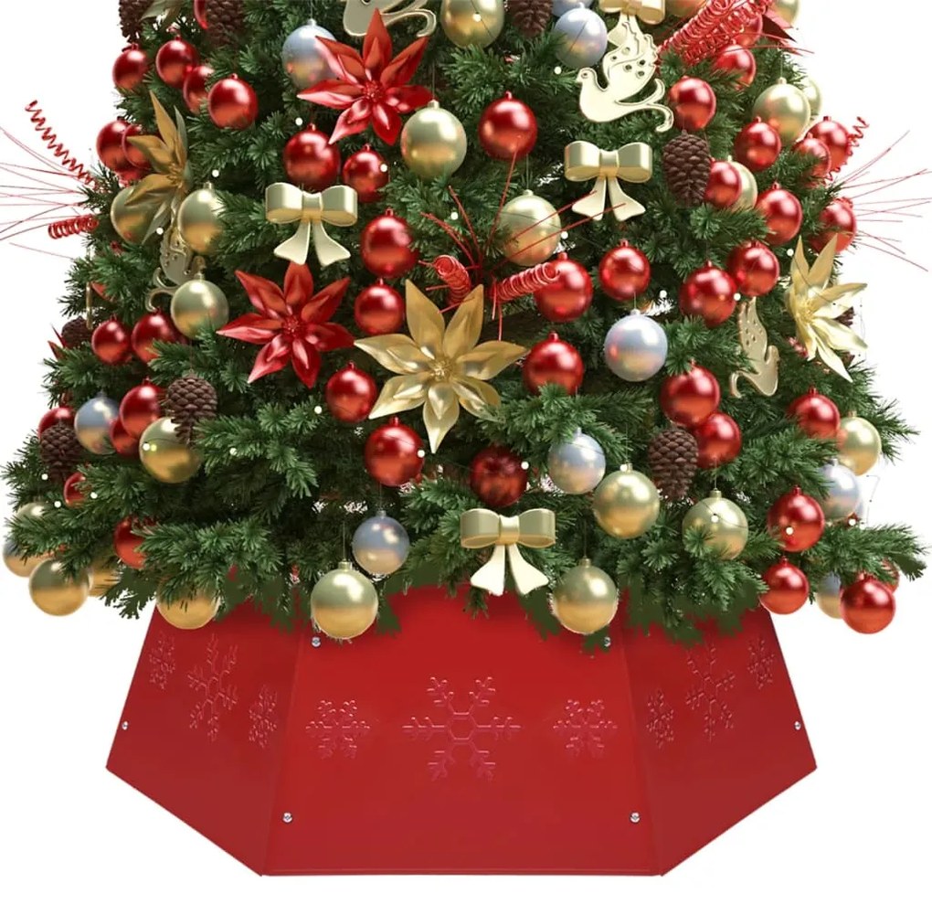Saia para árvore de Natal Ø68x25 cm vermelho