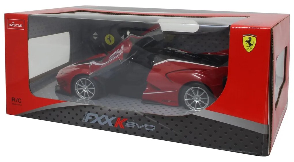 Ferrari FXX K Evo 1:14 red 2,4GHz door manual