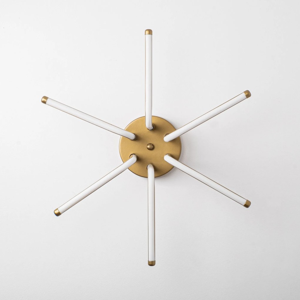 Chandelier Leddaisy – Dourado – 55 x 25 x 55 cm