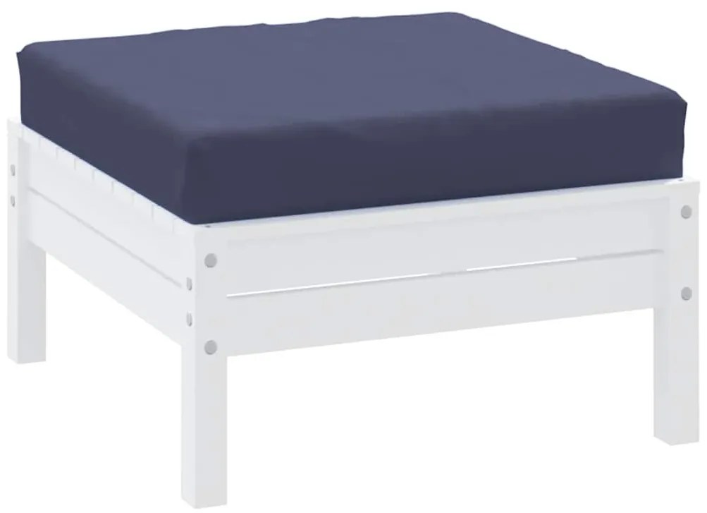 Almofadão p/ móvel de paletes 60x60x9,5 cm oxford azul-marinho
