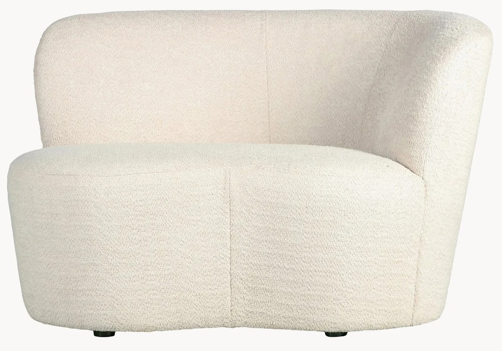 Poltrona grande em bouclé Sibylla