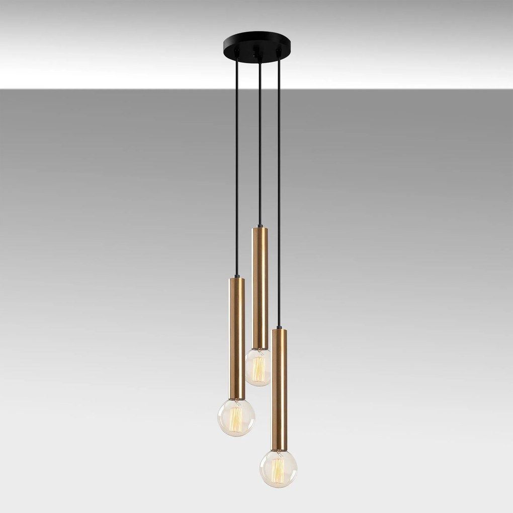 Candeeiro Suspenso Tempo – Vintage – 22 x 22 cm