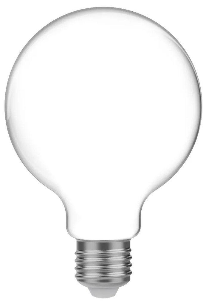 Lâmpada LED Globo Branco Leitoso G95 4W 470Lm E27 2700K - M04