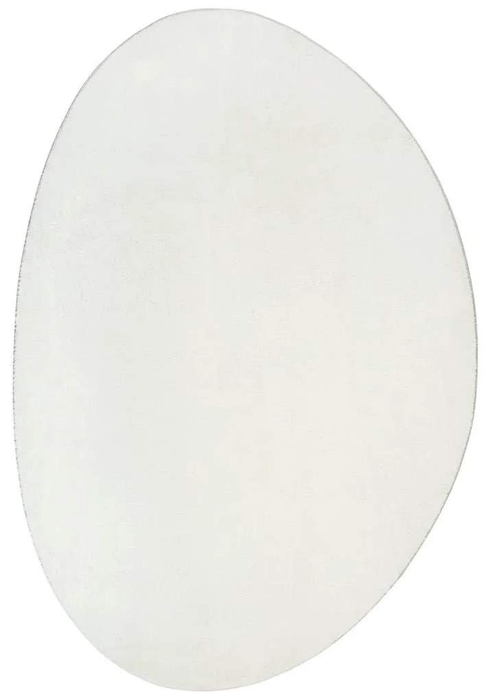 Tapete Creme 120 x 170 cm Lã