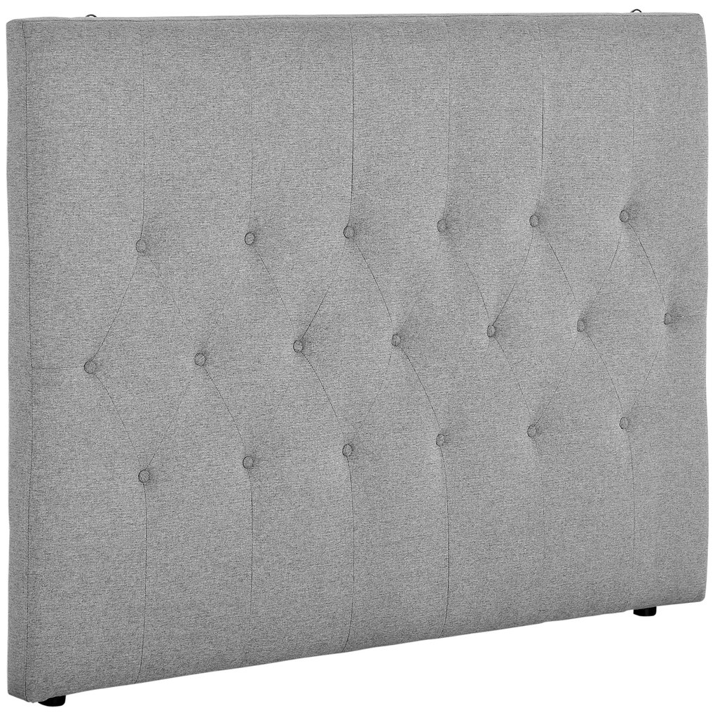 Cabeceira de Cama 160cm Cabeceira de Cama Estofada em Linho e Acolchoa