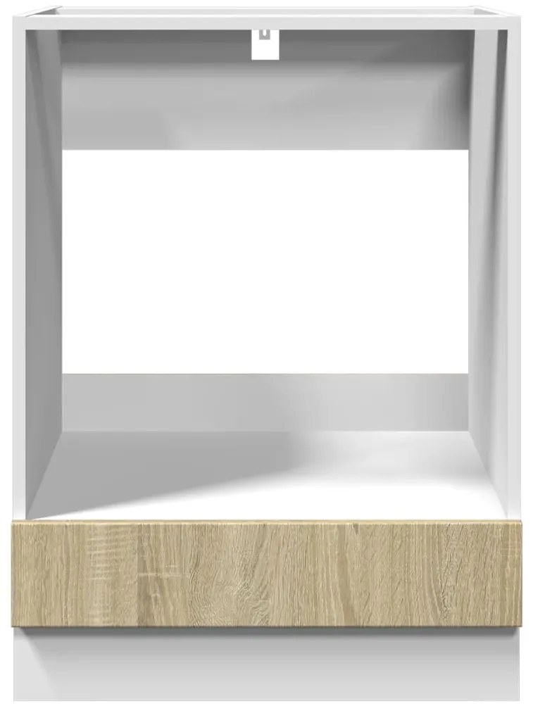 Armário para forno 60x46x81,5 cm contraplacado cor carvalho