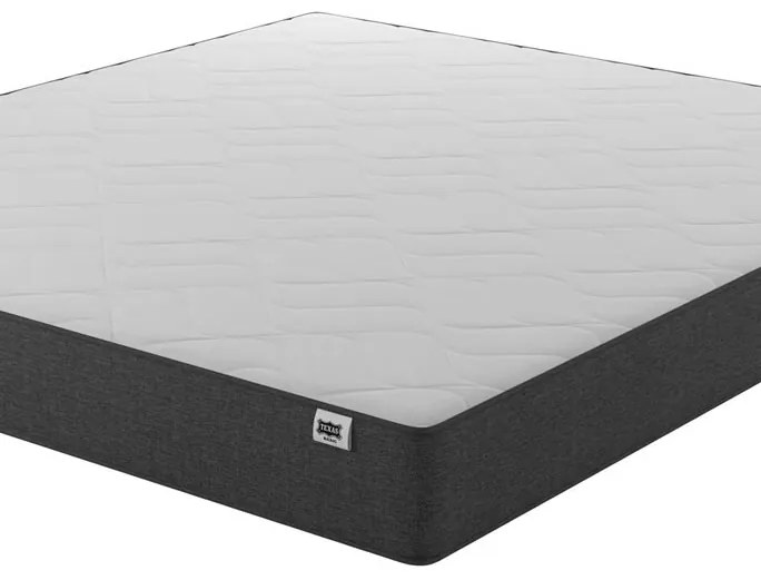 Cama "Lorenzo" - 160x200 cm - Preto - Polipele PU - Somier Incluído -