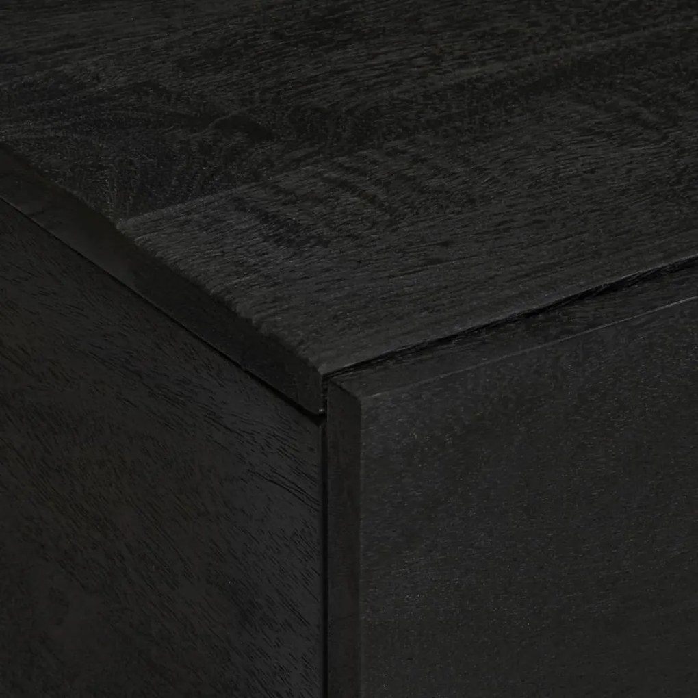 Mesa de centro 80x50x40 cm derivados de madeira preto
