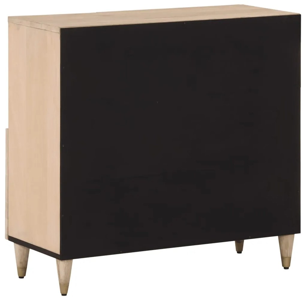 Móvel de apoio 80x33x75 cm madeira de mangueira maciça