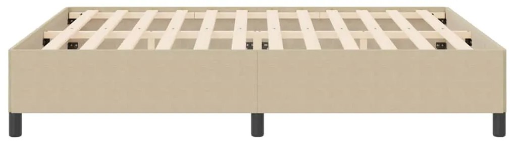Base de Cama vidaXL Verde Claro Cinza 180x200 cm Tecido Canelado