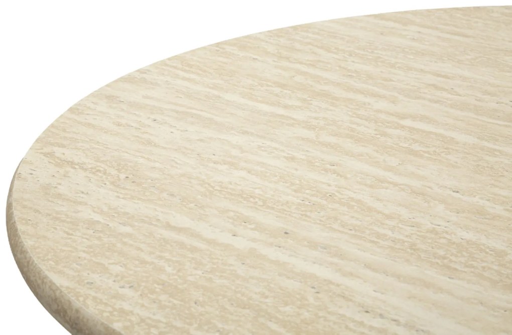MESA BAR ALASKA Ø 60 X 106 CM EM MDF e FERRO CREME