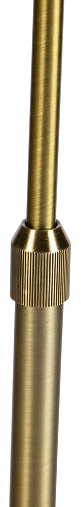 Candeeiro de pé bronze com cúpula Granny creme 45 cm ajustável - Parte