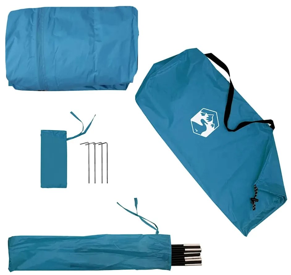 Tenda de carro impermeável azul